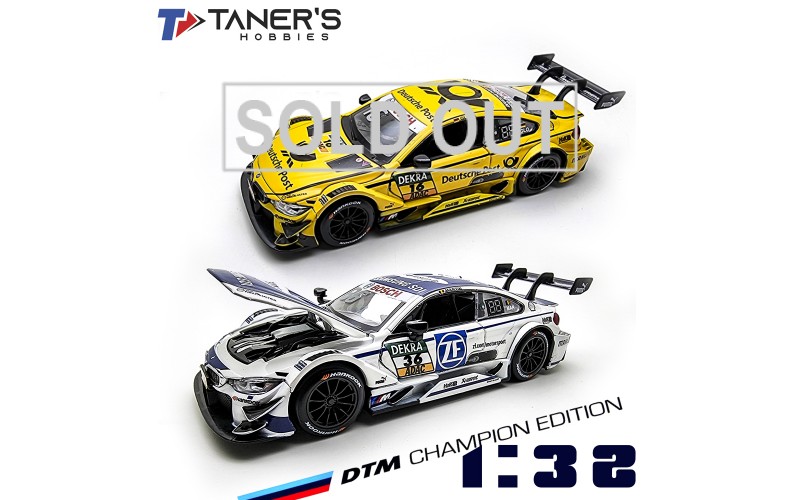 Diecast Mobil BMW M4 DTM Miniatur Alloy Steel 1:32 Racing Car